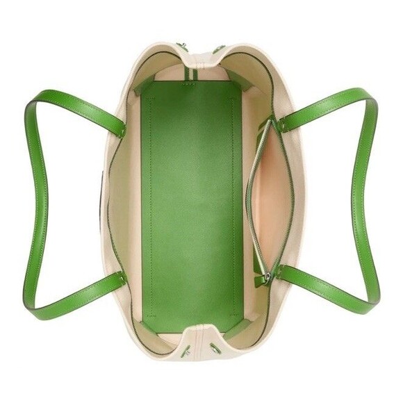 Kate Spade New York Squeeze Large Tote Bag Ks Green Paint Canvas NWT - Picture 5 of 5